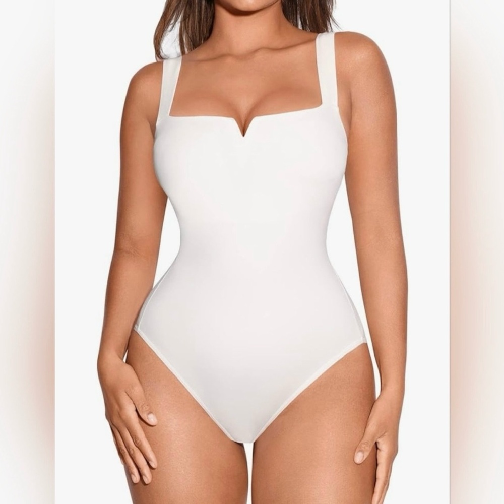 FeelinGirl Square Neck Bathing Suit, #832 Size Large